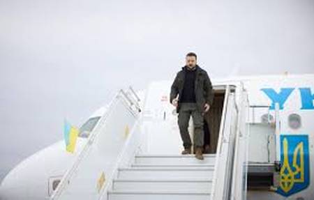 Президентський літак Володимира Зеленського прибув до Ірландії, — AirNav