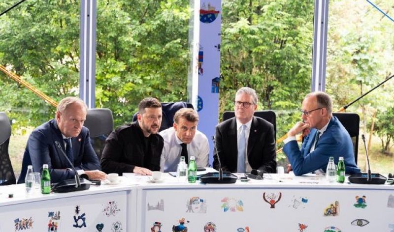 Макрон і Мерц попередили Зеленського про нібито “зраду” від США, – Spiegel