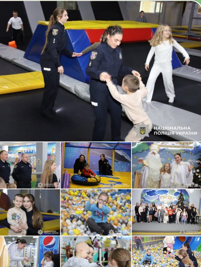 Поліцейські зробили День Миколая особливим для дітей загиблих та зниклих безвісти правоохоронців