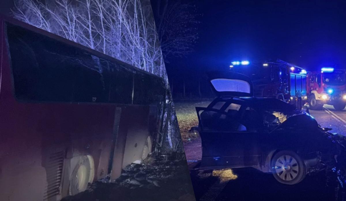 У Польщі автобус із українцями потрапив у ДТП