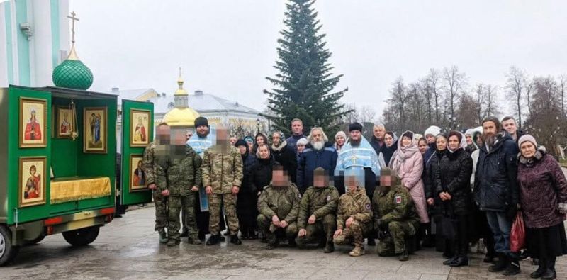 У Дівєєвському монастирі освятили чергову мобільну каплицю для збройних сил оркостану