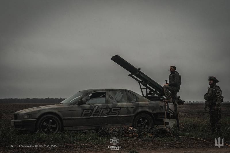 Реактивна система на BMW знищує окупантів