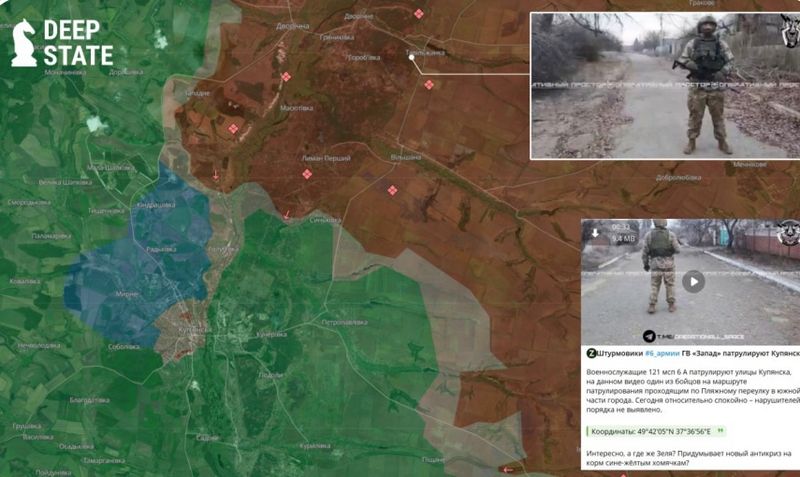 Пропаганда РФ осоромилася з фейком про Куп’янськ, знявши відео у Тавільжанці, — DeepState