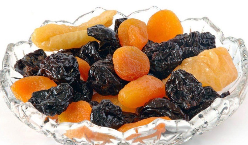 Сухофрукти замість таблеток!