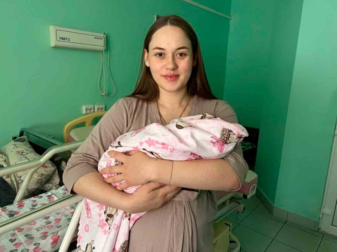 Калина — так назвали дівчинку, яка народилася через кілька місяців після загибелі батька