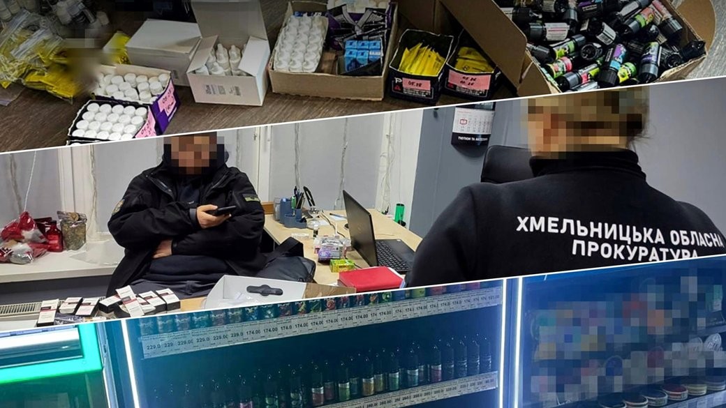 Вилучили фальсифіковані рідини для електронних сигарет на понад 12 мільйонів гривень