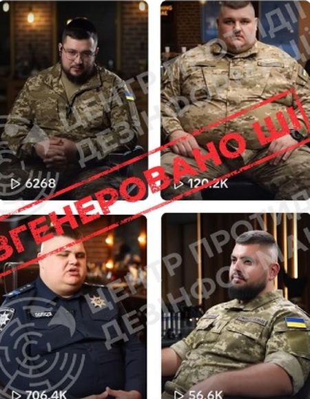 Центр фіксує нову хвилю згенерованих відео, які просувають наративи ru-пропаганди.