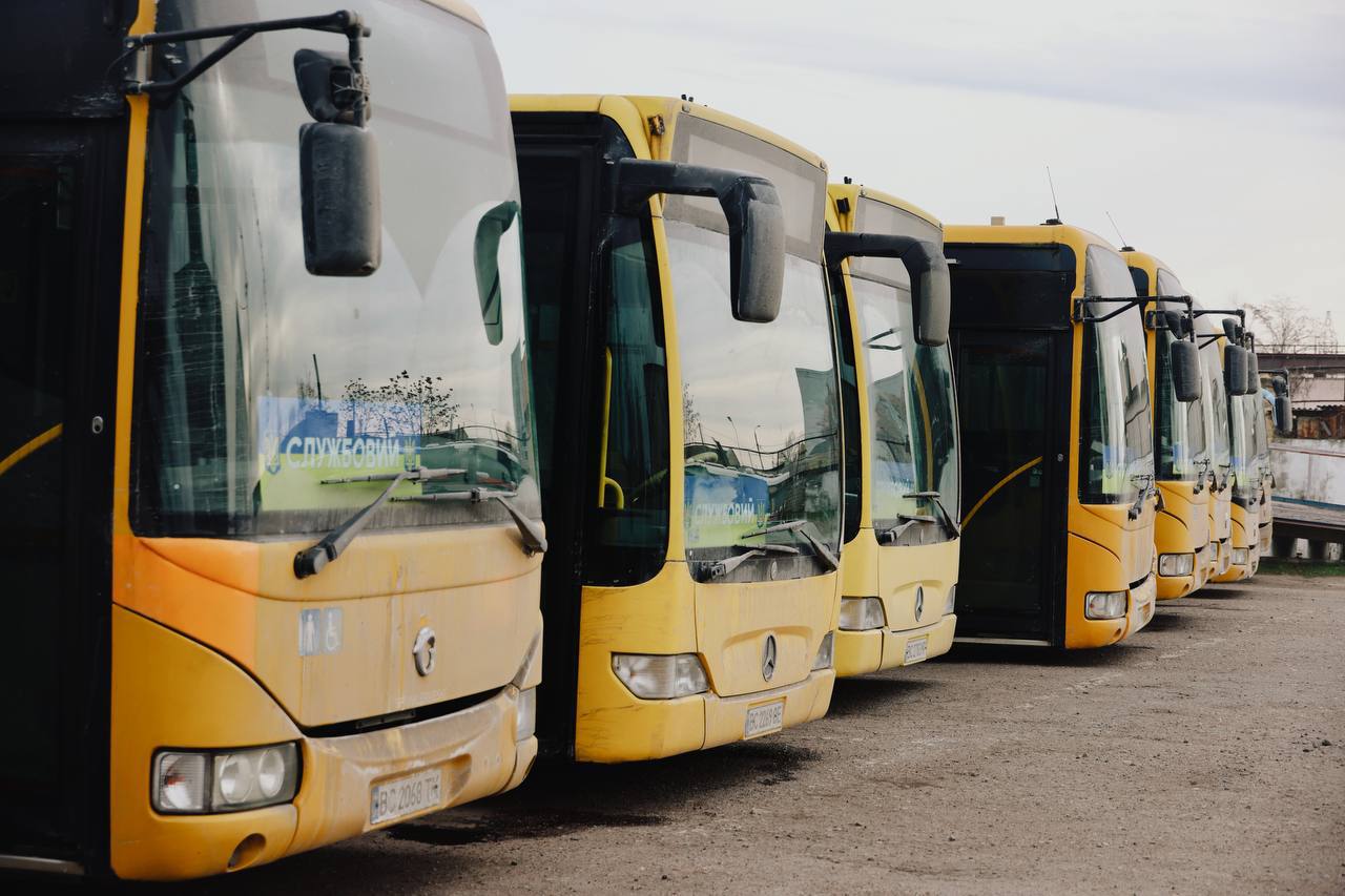 Вінниця направила до Одеси три автобуси