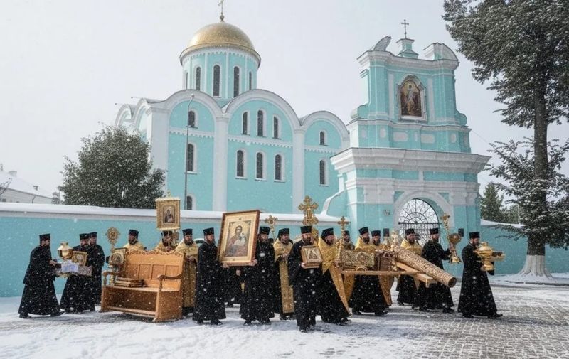 МПшники вивезли найдорожче церковне майно з собору у Володимирі