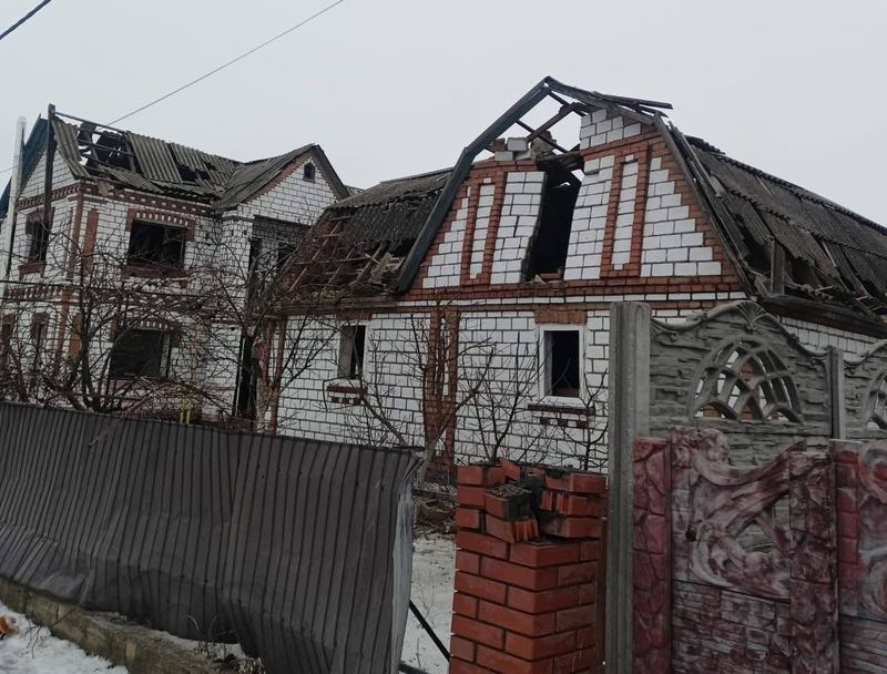 Постраждало майже 20 будинків внаслідок обстрілу на Вінниччині