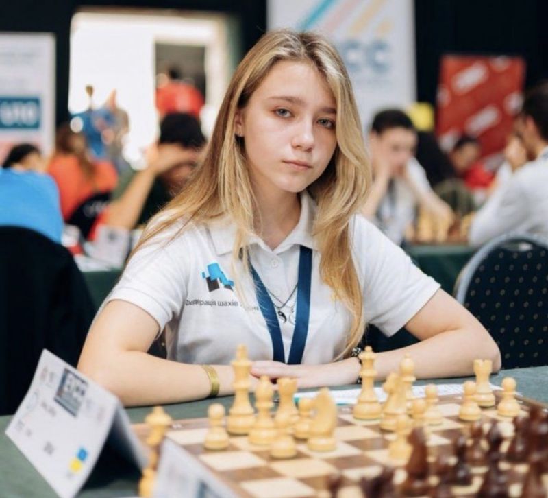 Юна шахістка Софія Сова з Тульчина здобула срібло на чемпіонаті України