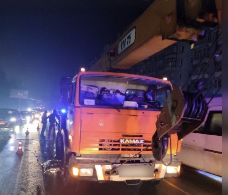 Поліція працює на місці ДТП, що сталась у місті Вінниця
