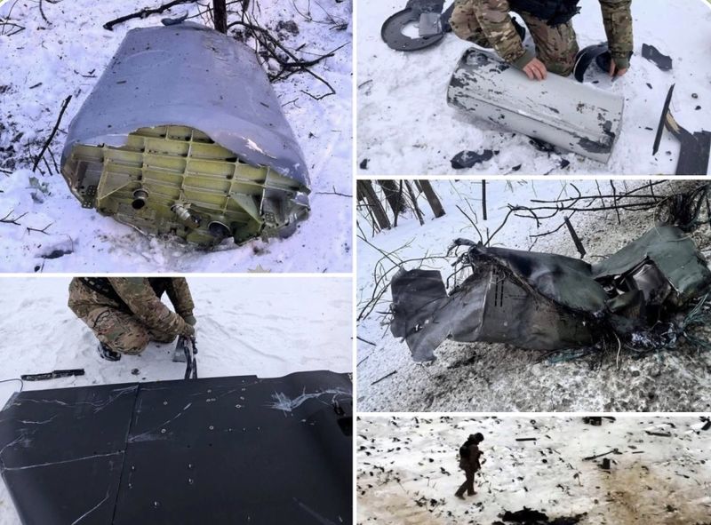 Уламки ворожих ракет «Х-101» та безпілотників «Герань-2» знайшли на Вінниччині