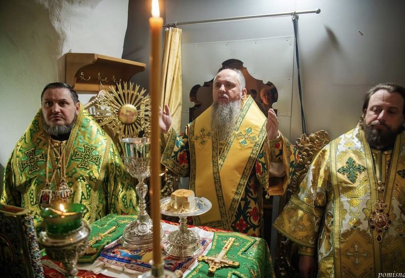 Посланці ПЦУ Вінниччини служили у дальніх печерах Києво-Печерської лаври