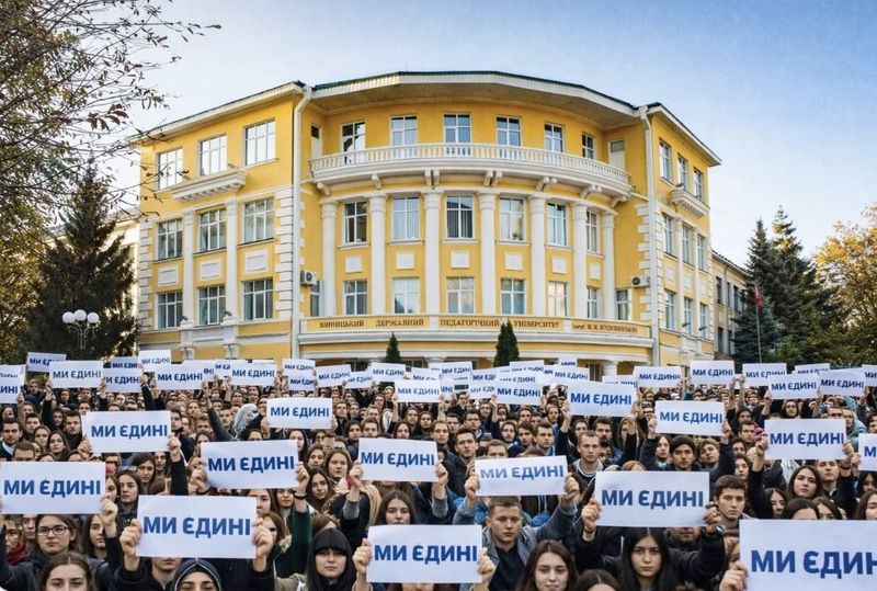 Ми єдині -заявила студентська Рада Вінницького педуніверситету