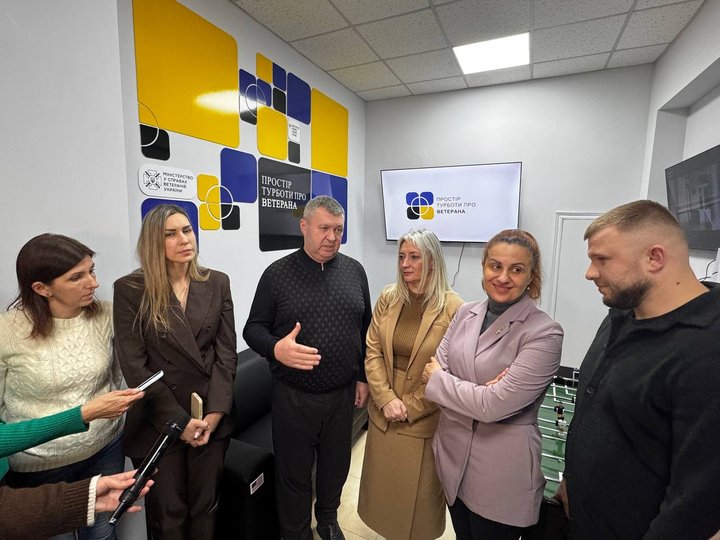 У Вінниці запрацював Простір турботи про ветерана
