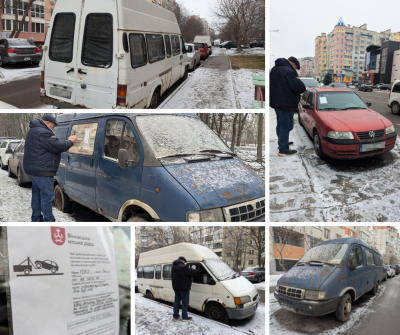 У Вінницькій громаді запрацювала комісія, яка займається занедбаними автомобілями та реагує на випадки тривалого простою транспорту