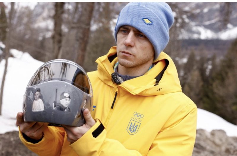 Олімпієць який одягнув шолом памʼяті і був дискваліфікований МОК онук почесного тульчинця Потапенка