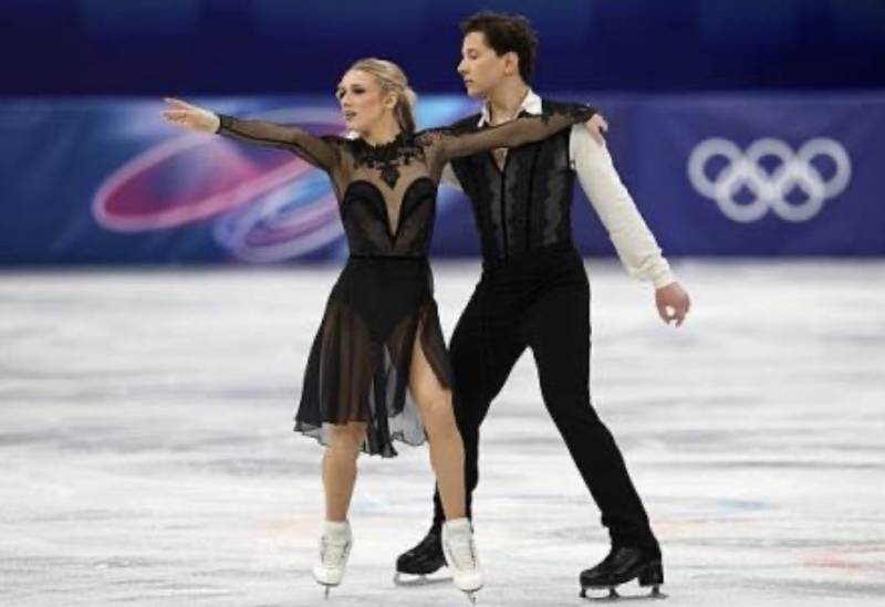 Пара з українцем стала пʼятою у танцях на льоду на Олімпіаді