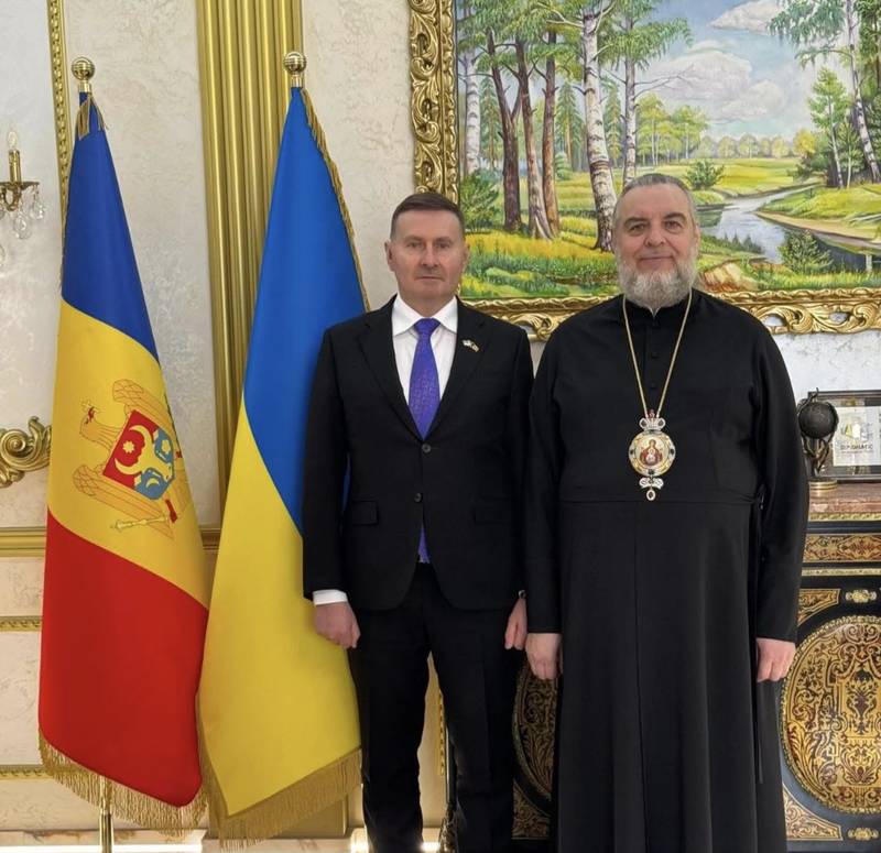 Почесний консул Молдови приймав митрополита ПЦУ Симеона