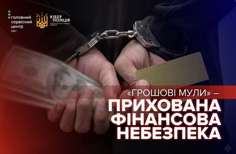 «Грошові мули»: як не стати співучасником шахрайств