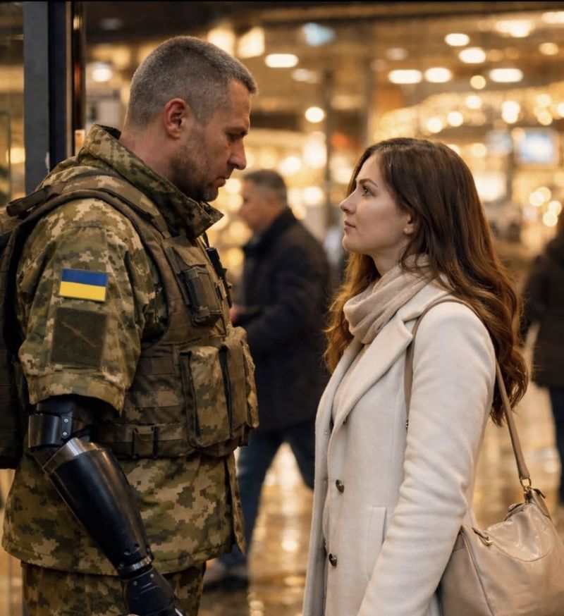 – Притримайте для мене двері, пані, – (вірш)