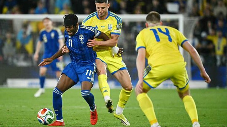 Україна програла Швеції – 1:3