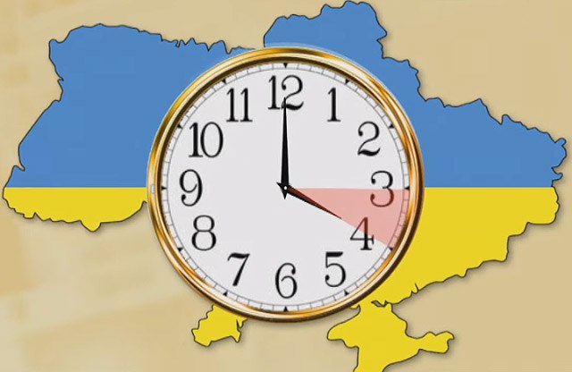 Україна переходить на літній час