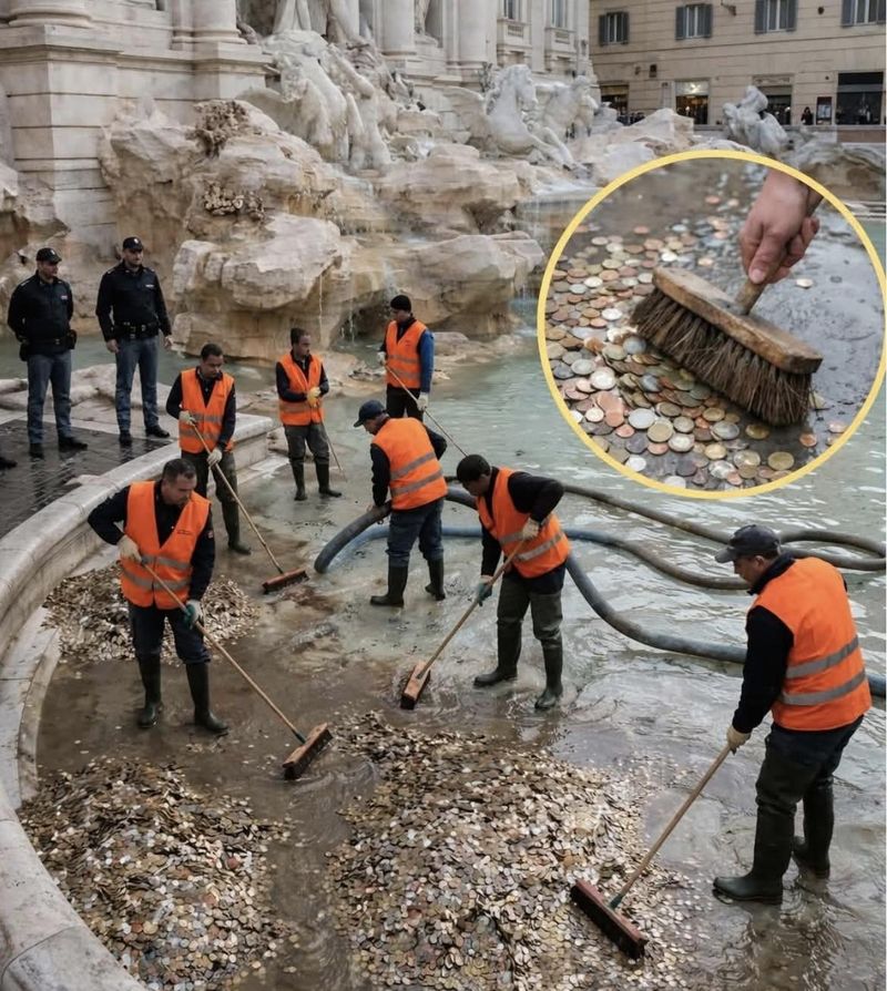 У фонтані щороку виловлюють півтора мільйони євро
