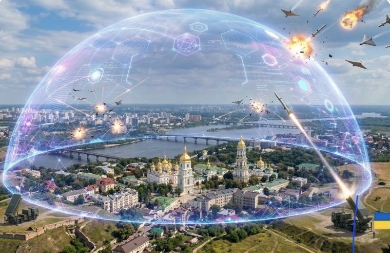 В Україні планують випробувати новітній італійський “купол” ППО – високотехнологічну систему протиповітряної оборони Michelangelo