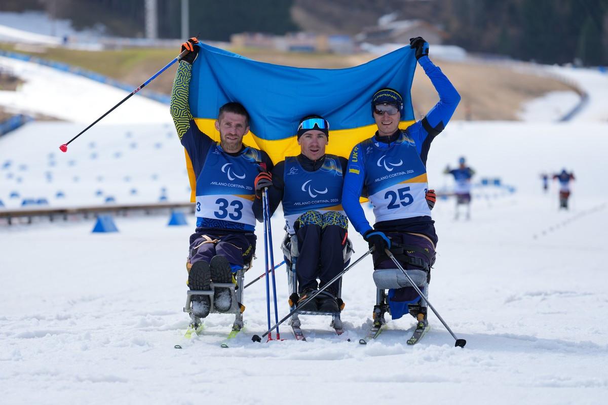 На Паралімпійських іграх-2026 українські спортсмени вибороли 19 нагород