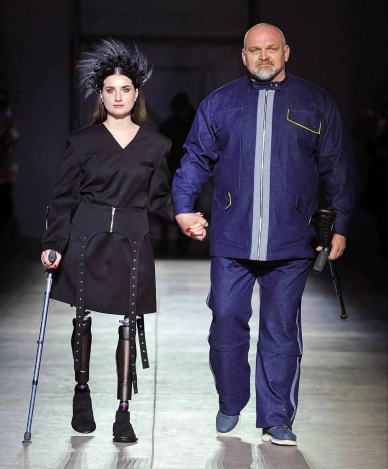 На українському тижні моди показали моделі для поранених захисників