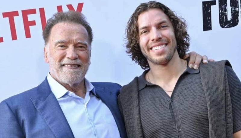 Позашлюбний син Шварценеггера вразив мережу своєю фізичною формою