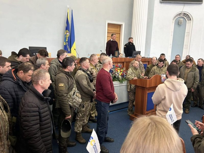 Ветерани вимагали створення комісії по розслідуванню вбивств поліцейських та ліквідації ветерана