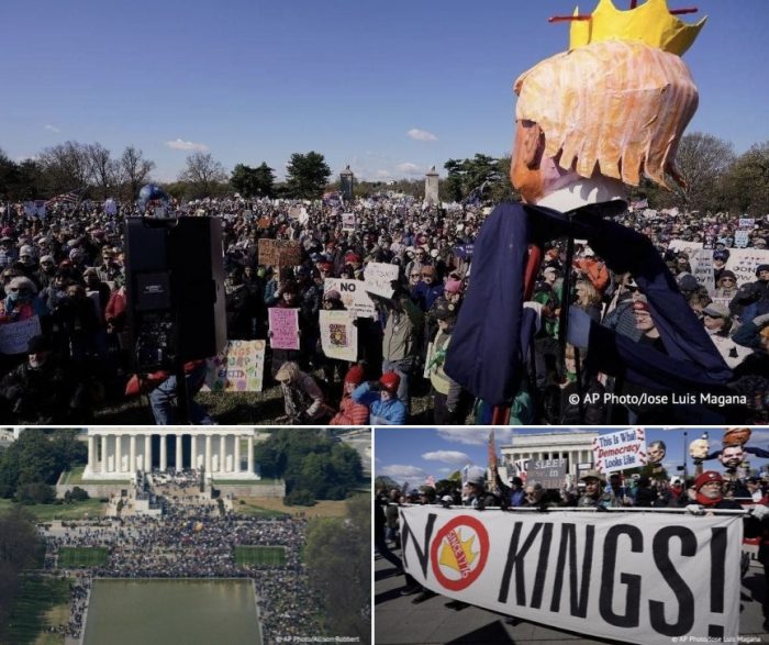 У США нова хвиля антитрампівських акцій під назвою “Ні королям”