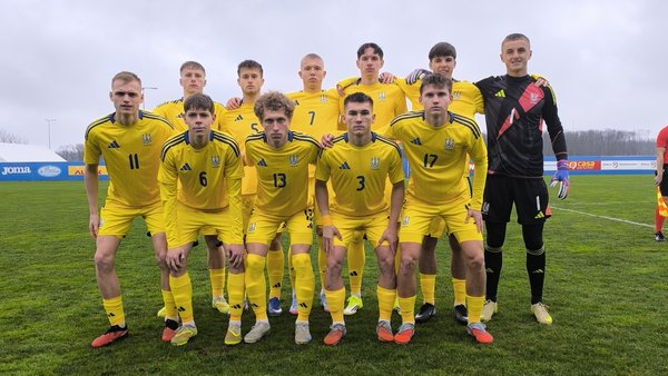 Юніорська збірна України з футболу потішила вболівальників