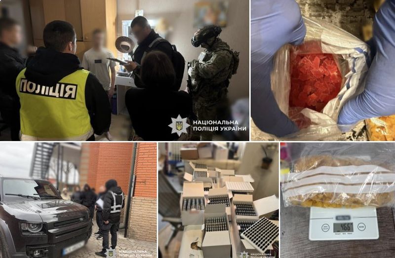 Перекрито канал транснаціонального наркотрафіку з ЄС до України та вилучила наркотовару на понад 17 мільйонів гривень