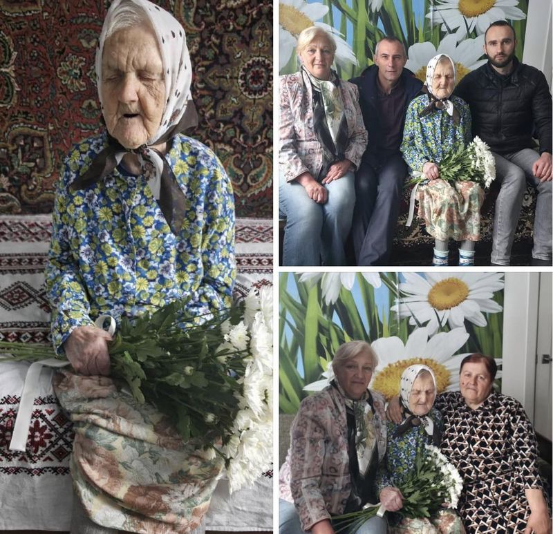 У Нестеренко Ніну Федорівни ювілей — 95-ть!