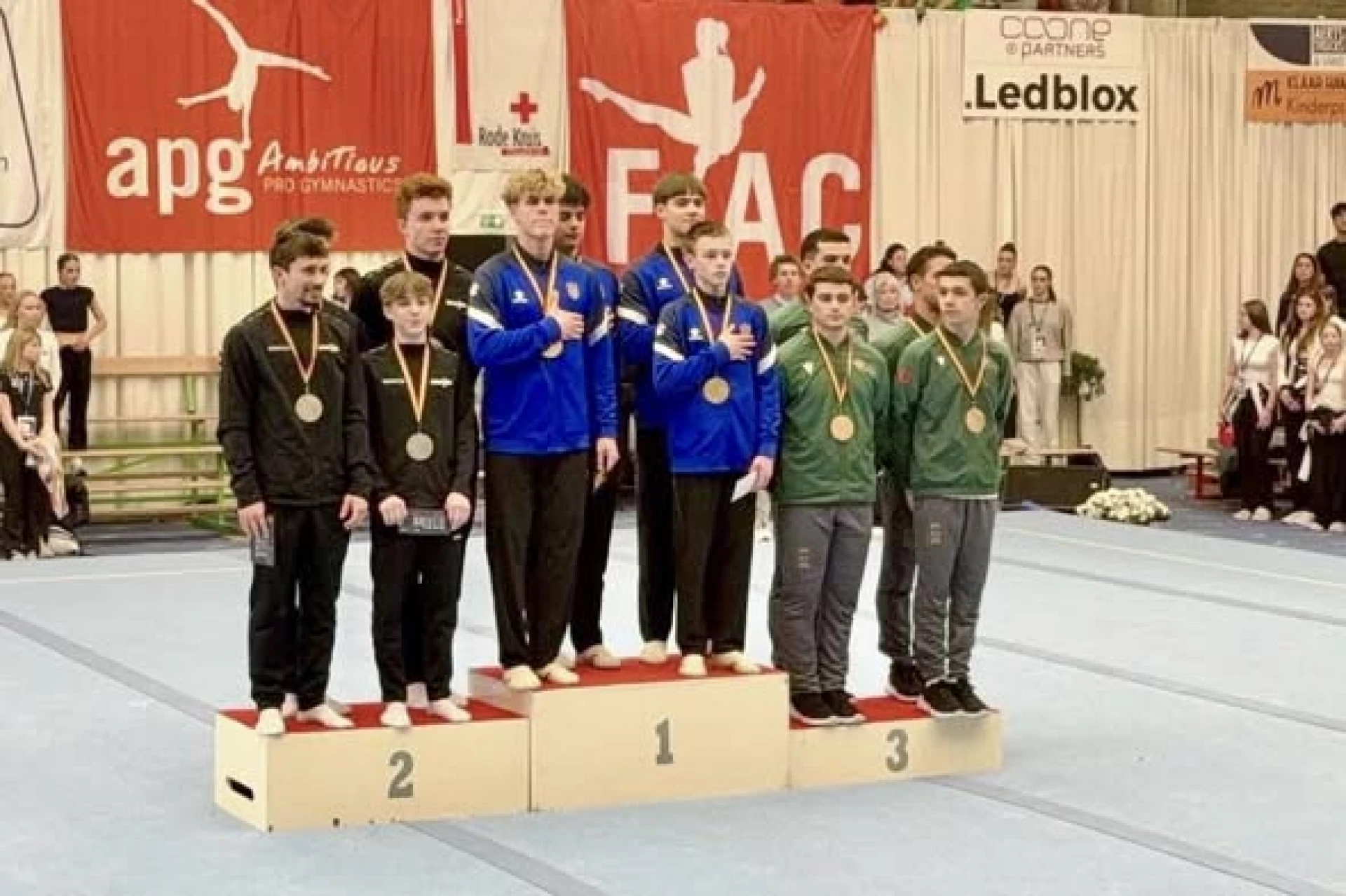 Вінницькі спортсмени здобули «золото» етапу Кубку світу зі спортивної акробатики