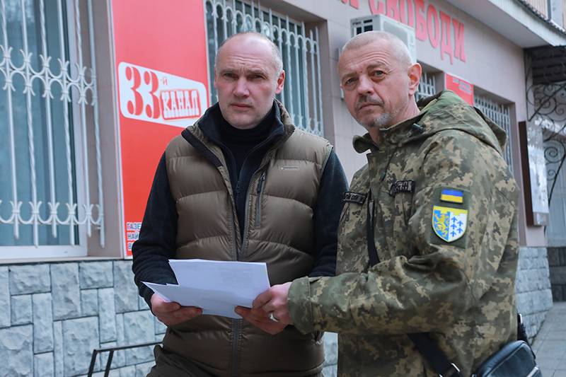 «Рухівці» протестують проти рішення Вінницької міськради щодо мобілізаційних груп