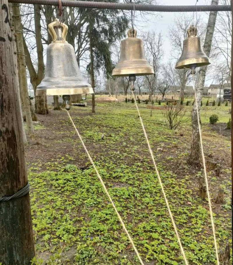 Перед смертю подарував дзвони для монастиря