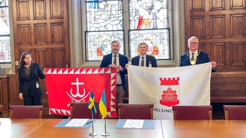 Вінниця підписала угоду про партнерство зі шведським Гельсінборгом