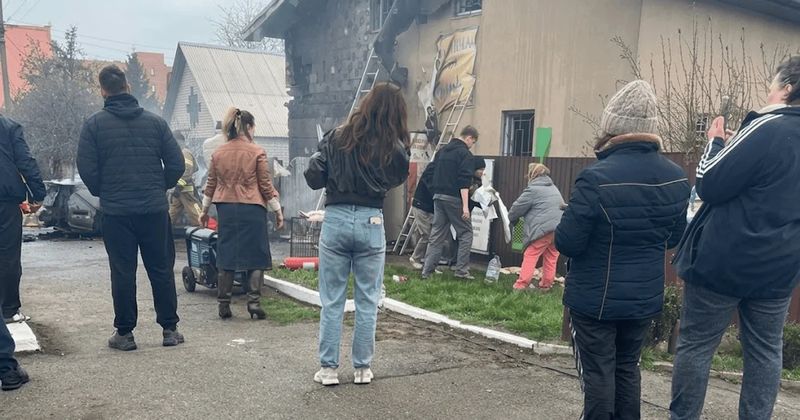 На Київщині під час прильоту загинули 20 тварин