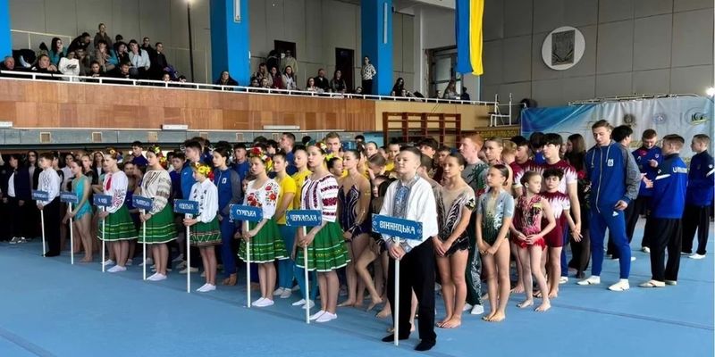 У Вінниці проходять масштабні всеукраїнські змагання зі спортивної акробатики