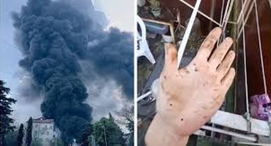 В Туапсе йдуть чорні дощі