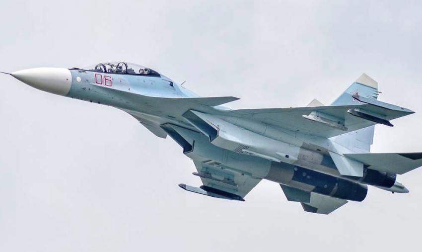російський винищувач Су-30 розбився в окупованому Криму – Міноборони рф