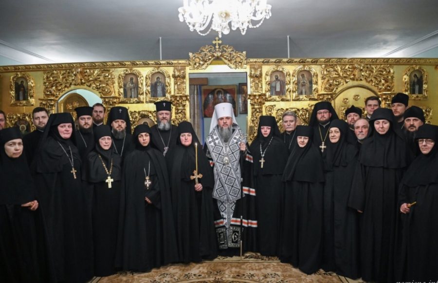 Митрополит Епіфаній звершив чернечий постриг настоятельки Феодосійського монастиря.