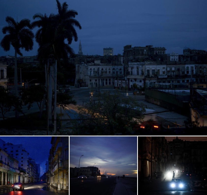 Куба вдруге за тиждень впала у повний блекаут: понад 10 млн людей залишились без світла