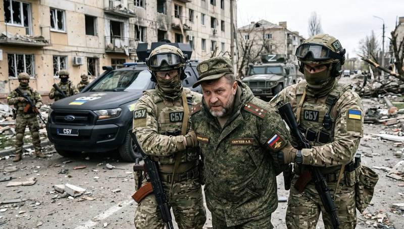 Спецоперація по затриманню полковника рф