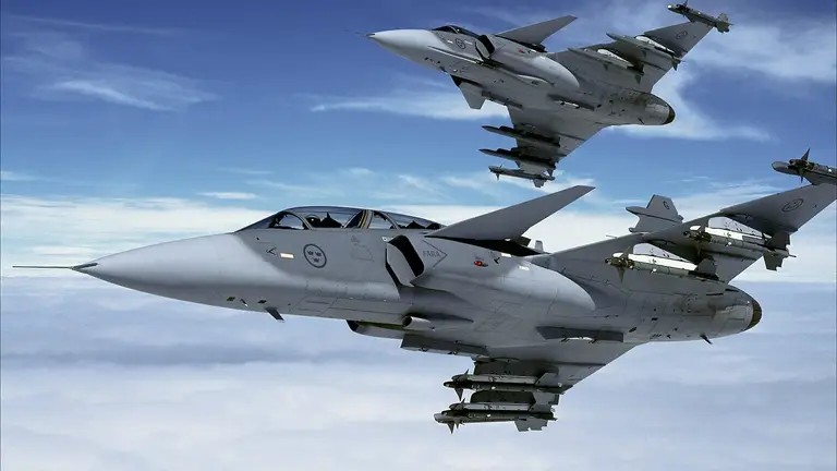 150 шведських винищувачів Gripen допоможуть у боротьбі російськими  КАБАМИ